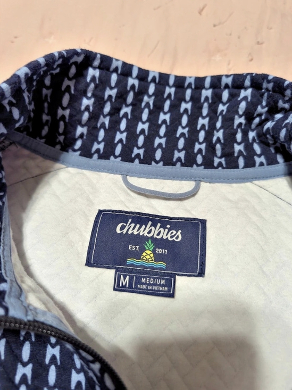 Chubbies Men's Geometric Performance Jacket Size Medium - Picture 2 of 4